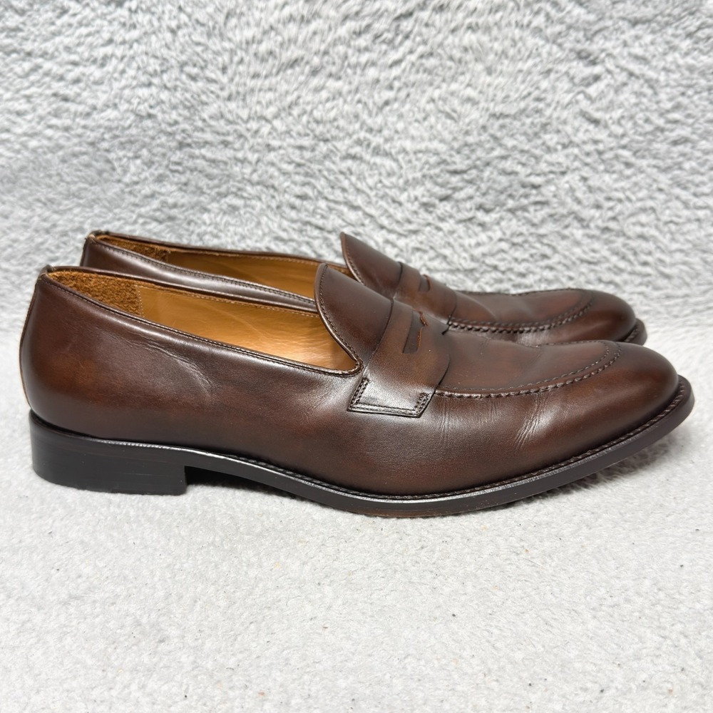 Thursday Boot Company Lincoln Mens Size 14 Penny Loafers Shoes Rich Mahogany